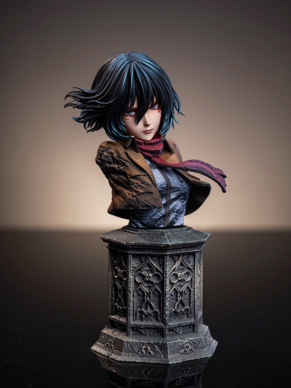 Hertz Studio Attack on Titan Mikasa Ackerman vs The Female Titan Hot Sexy 1/6 Statue